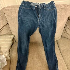 Abercrombie & Fitch Dark Blue Women's Jeggings